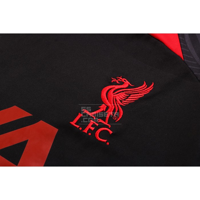 Camiseta de Entrenamiento Liverpool 2022-23 Negro - Haga un click en la imagen para cerrar